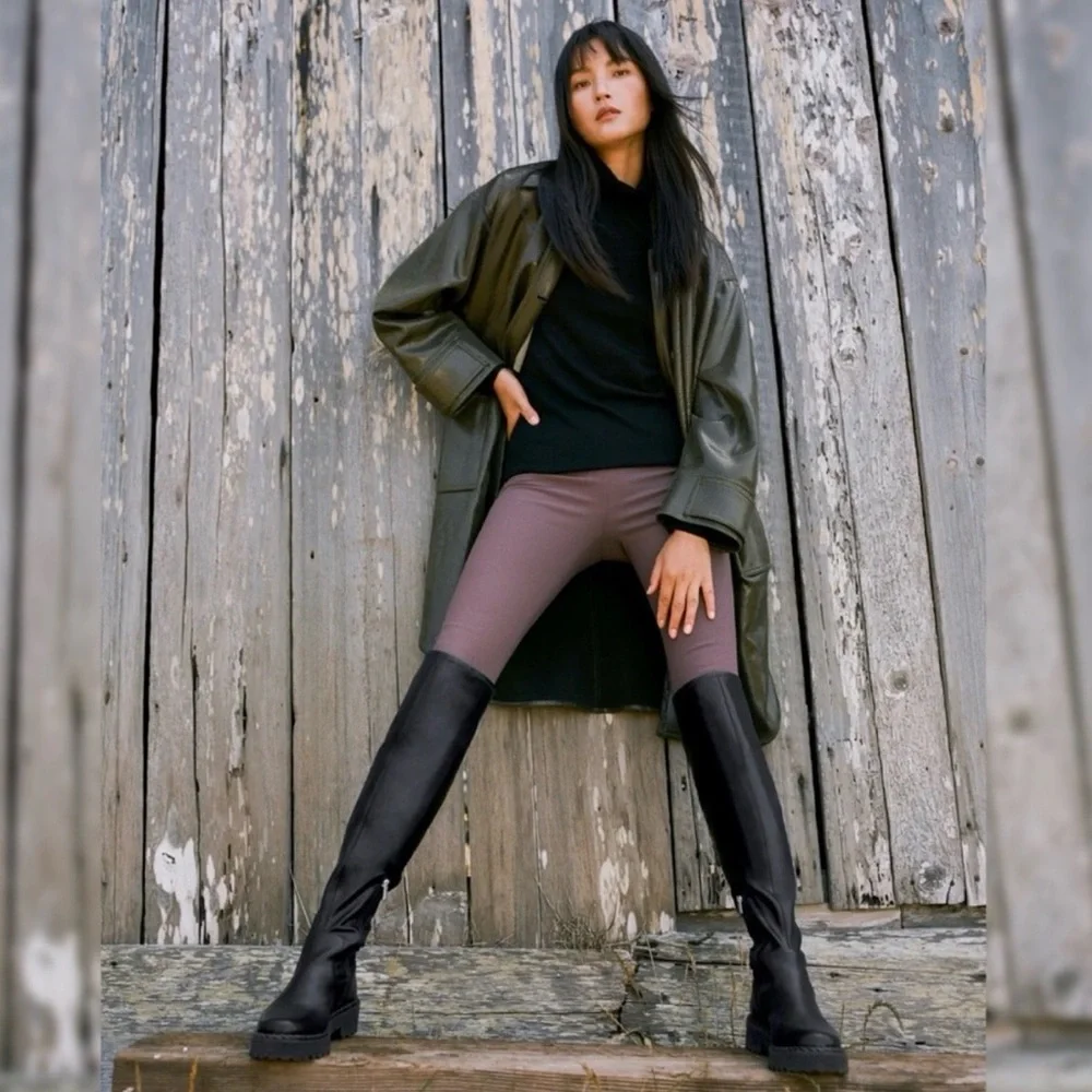 Vince Camuto Melleya Faux Leather Over the Knee Boot size 6.5